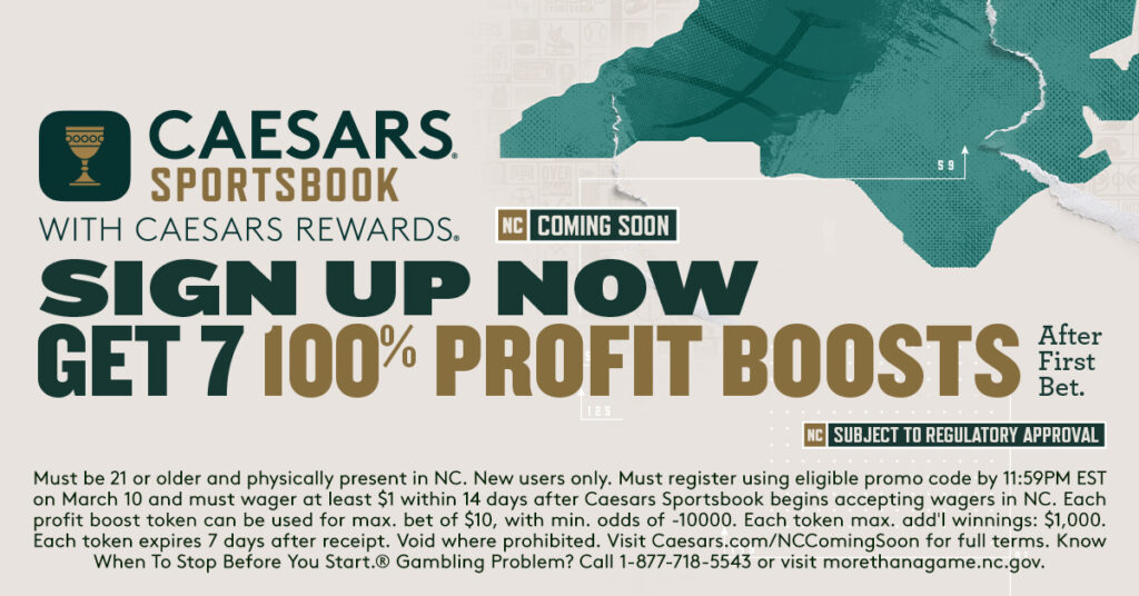 Caesars North Carolina Promo logo