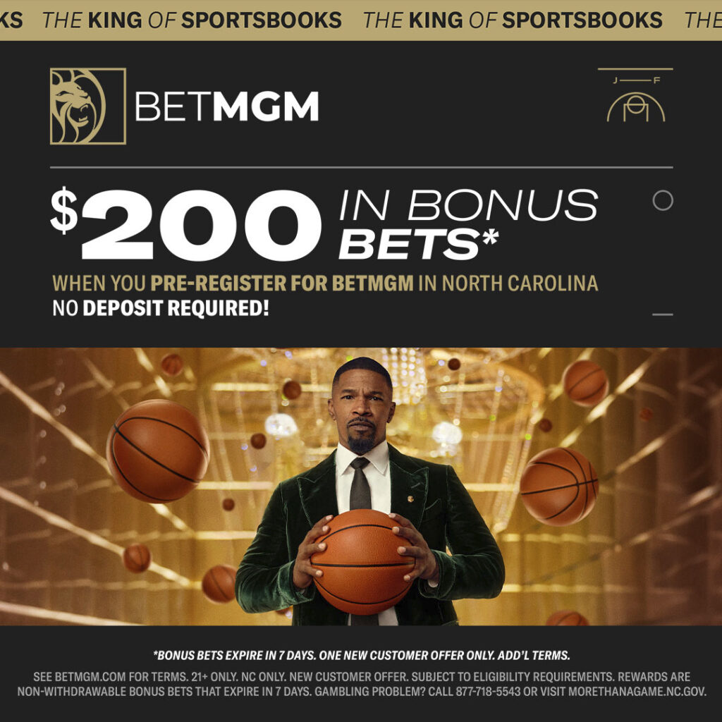 betMGM north carolina sportsbook bonus